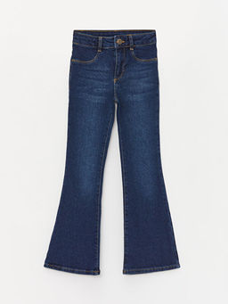 Basic ?spanyol Pa?a K?z ?ocuk Jean Pantolon