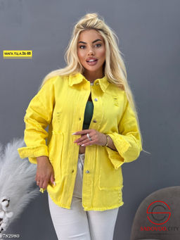 Джинсовая куртка женская