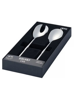 52497 GIPFEL Набор столовых приборов для салата SOLVAY 2 пр. Материал: нерж.сталь 18/10. Зеркальная полировка.