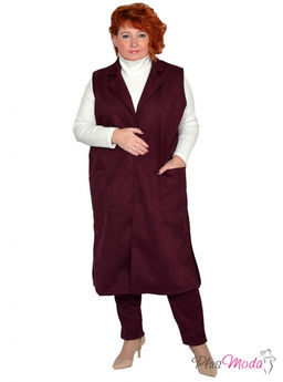 Жилет Модель №1400 размеры 44-84 - Plusmoda фото 16