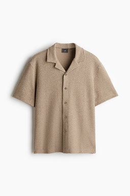 Camisa resort en espiguilla Regular Fit - H&m фото 4