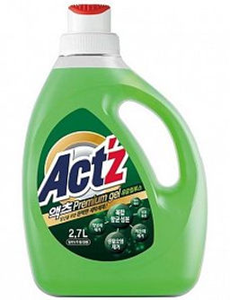 Концентрированный гель для стирки белья для машин с вертикальной и горизонтальной загрузкой (аромат эвкалипт). -ACTZ Primium Gel Eucalyptus. 2700 ml