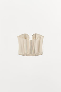 VISCOSE CORSET WITH METAL PIECE - Zara фото 2