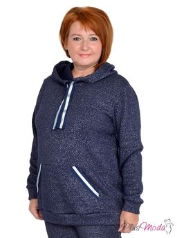 Толстовка Модель №1023 размеры 44-84 - Plusmoda фото 3