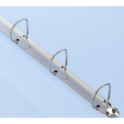 Папка на 4-х кольцах А4, Calligrata, Breeze, 40 мм, на резинке, небесный