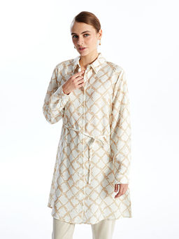 Desenli Kad?n G?mlek Tunik