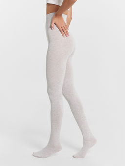 Колготки женские в цвете светло-серый меланж - Mark formelle фото 3