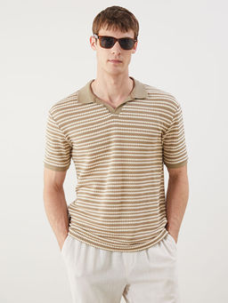 Polo Yaka ?izgili Erkek Ti??rt