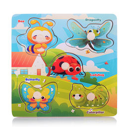 Пазл-вкладыш "Насекомые"