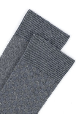 Мужские серые меланжевые носки Неожиданная скидка в корзине - U.s. polo assn фото 2