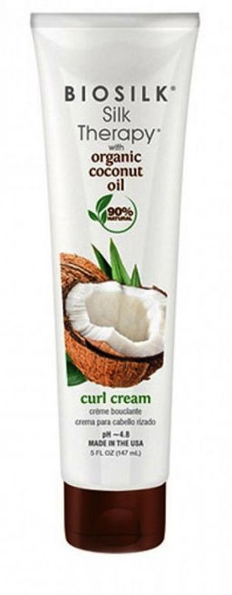Biosilk silk therapy organic coconut oil curl cream крем 147мл БС