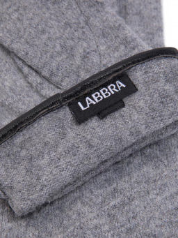 Перчатки жен Labbra LB-PH-47 grey/black  фото 5