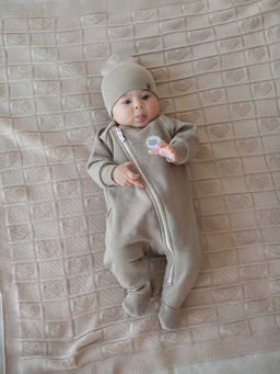 Комбинезон-косуха с закрытой ножкой Халва утепленный 0+ - Bungly фото 7