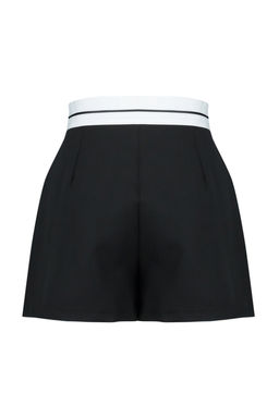 TRENDYOLMILLA Siyah Bel Detayl? Dokuma Sort Etek TWOAW24SR00009  фото 7