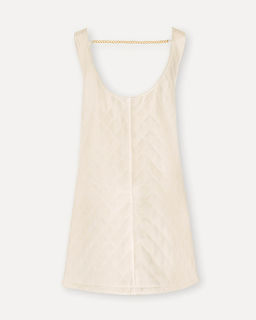 Стеганое платье из экокожи - Incity фото 10