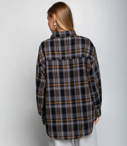 Рубашка #КТ225 (5), графит - Dommod фото 3