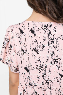 Платье Ветер перемен (нежно-розовое) П6019 - Lt collection фото 5