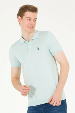 U. S. Polo Assn Мужской трикотажный свитер с воротником-поло - U.s. polo assn фото 8