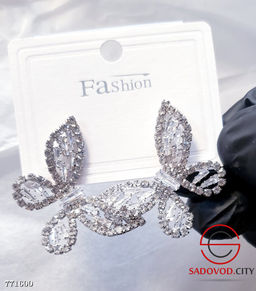 Серьги с кубическим цирконием - Bruno фото 14