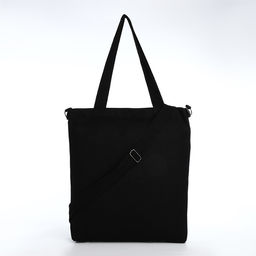 Шопер на молнии, цвет чёрный - Simaland фото 3