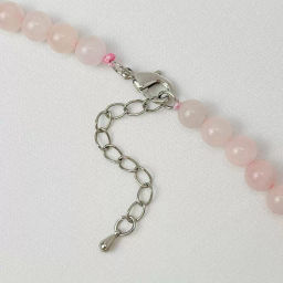 Бусы из Розового кварца