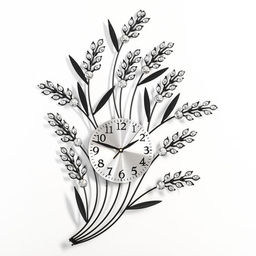 Часы настенные интерьерные «Манльеу», серия: Ажур, бесшумные, плавный ход, 61×44 см, d=15 см, от батарейки 1хАА