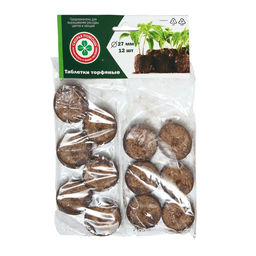 Таблетки торфяные, для рассады, d=2.7 см, с оболочкой, набор 12 шт. - Simaland фото 10