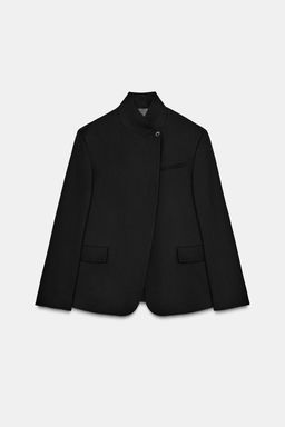 WOOL BLEND BLAZER ZW COLLECTION - Zara фото 3