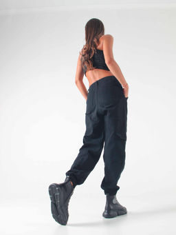 Ботинки 213.ariyabl. black/Байка