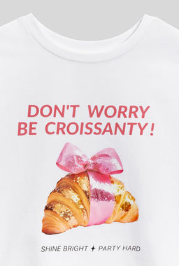 ACOOLA / Футболка детская для девочек Heidari белый  фото 4