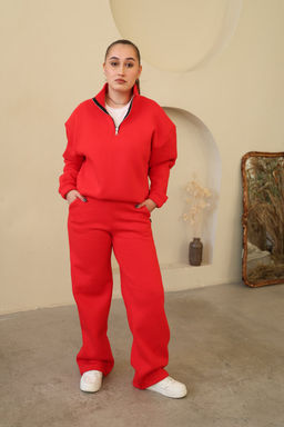 С НАЧЁСОМ костюм-трансформер с утяжками футер 3х нитка - Knitka wear фото 9