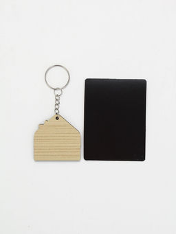 Подарочный набор Для самой красивой 8 марта, магнит + брелок