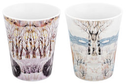 Набор 2 кружек 350 мл 12*9*11 см Коты NEW BONE CHINA - Elan gallery фото 6