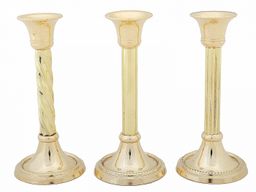 Подсвечник на тонкую свечу (набор из 3-х) №П0177