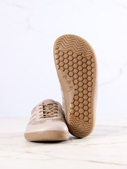 Босоногие кеды 184.natabr.Капучино замша+визон стар