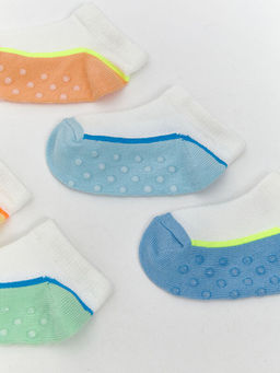 ?izgili Erkek Bebek Patik ?orap 5li