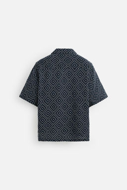 SHIRT WITH CONTRAST EMBROIDERY - Zara фото 8