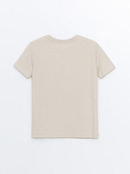 Bisiklet Yaka Basic K?sa Kollu Erkek ?ocuk Ti??rt - Waikiki фото 2