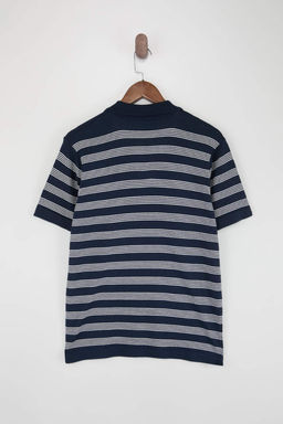 Lacivert Regular Polo Yaka Duz Polo Yaka T-shirt TMNSS26PO00024 - Trendyolmilla фото 6