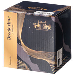 КРУЖКА БЕЛАЯ 380 МЛ - Lefard фото 2