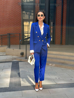 Жакет AURA 1112-176 синий