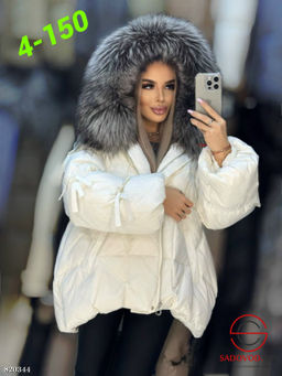 Куртка женская с меховым капюшоном - Bruno фото 2