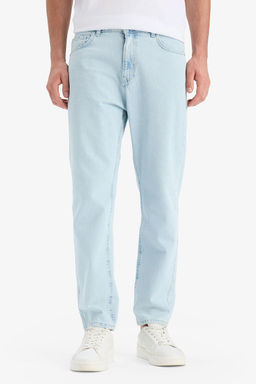 %100 Pamuk Slim Fit Y_ksek bel Dar pa_a Jean Pantolon - Defacto фото 4