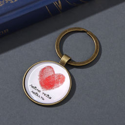 Набор: брелок для ключей и значок для одежды, рюкзак Мы вместе, 6?11 см