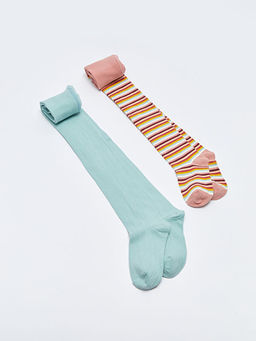 K?z ?ocuk K?lotlu ?orap 2li