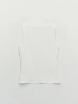 Базовый топ с широкими бретелями / Zarina  фото 8