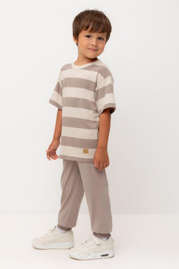 КР 400633/коричневый к554 брюки для мал - Crockid фото 3