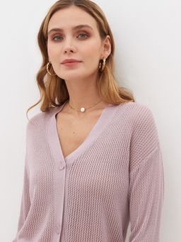 Conso/KCS 220716 - rose powder Кардиган Женский