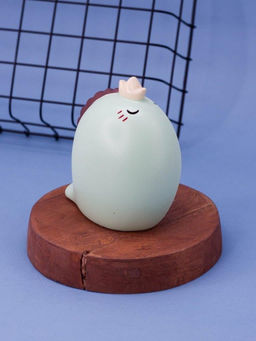 Ночник "Sleeping dino ball", green (11 см), пластик