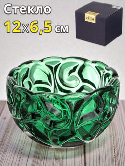 КОНФЕТНИЦА ELEGIA EMERALD 12Х6,5 СМ